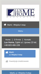 Mobile Screenshot of luxhome.pl